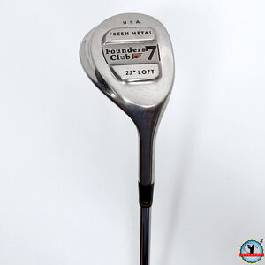 Founders Club Fresh Metal USA Fairway 25° 7-Wood Steel Regular Flex RH 41.5"